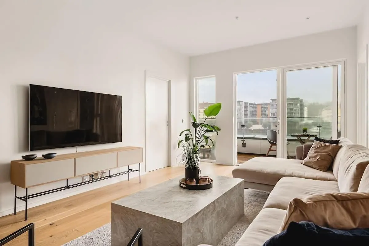 Dinbnb Apartments I Luxury With Views L Large Balcony Bergen 0*,